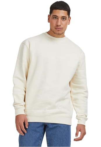 Urban Classics Herren Sweatshirt Crewneck Fleece-Sweatshirt, lässiges Sweatshirt für Männer, Loose Fit, erhältlich in vielen Farbvarianten, Größen S-5XL von Urban Classics