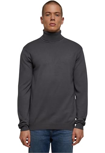 Urban Classics Herren Sweatshirt Knitted Turtleneck Sweater Darkgrey 5XL von Urban Classics