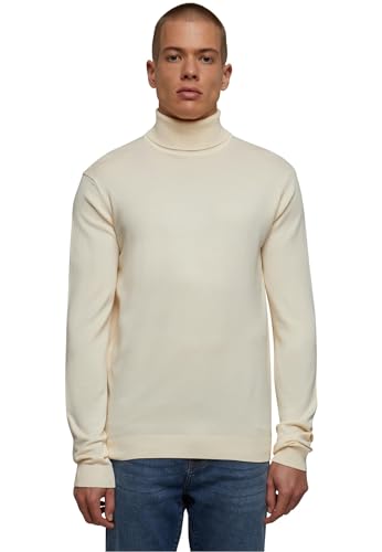 Urban Classics Herren Sweatshirt Knitted Turtleneck Sweater whitesand 5XL von Urban Classics