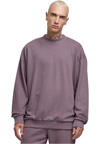 Urban Classics Light Terry Crew fadedpurple, XL von Urban Classics