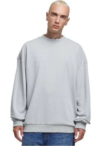 Urban Classics Herren Sweatshirt Light Terry Crew, lässiger Pullover für Männer, Rundhalsausschnitt, Oversized Fit Urban Classics Herren Sweatshirt Light Terry Crew, lässiger Pullover für Männer, Rundhalsausschnitt, Oversized Fit von Urban Classics