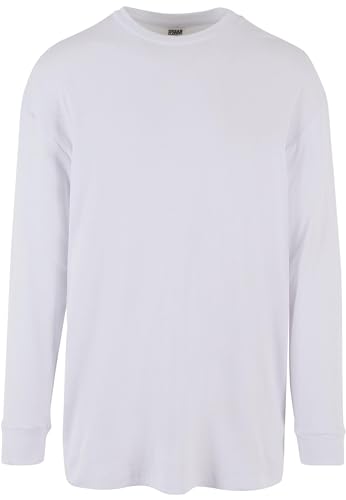 Urban Classics Herren Sweatshirt Organic Boxy Rib Longsleeve, Oversized Sweatshirt für Männer, Bio-Baumwolle, erhältlich, Größen S-XXL von Urban Classics