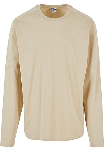 Urban Classics Herren TB6309-Raglan Back Longsleeve T-Shirt, Sand, 3XL von Urban Classics