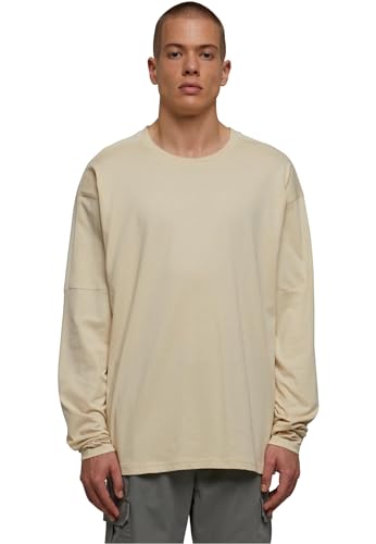 Urban Classics Herren T-Shirt Raglan Back Longsleeve Sand XXL von Urban Classics