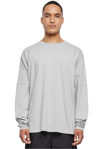 Urban Classics Herren TB6309-Raglan Back Longsleeve T-Shirt, lightasphalt, 3XL von Urban Classics