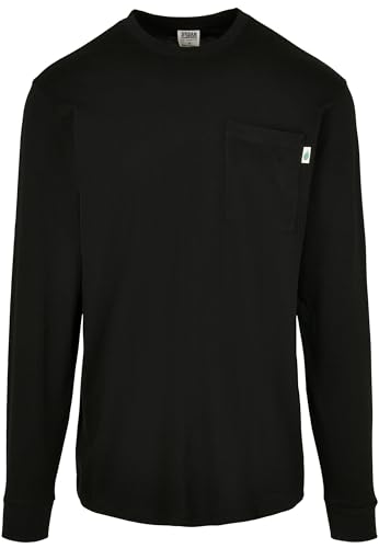 Urban Classics Herren T-Shirt Organic Basic Pocket LS Black S Urban Classics Herren T-Shirt Organic Basic Pocket LS Black S von Urban Classics
