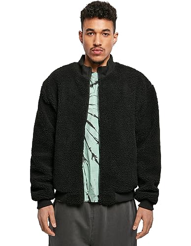 Urban Classics Herren Jacke Boxy Sherpa Jacket black L von Urban Classics