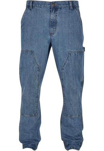 Urban Classics Herren TB5590-Double Knee Jeans Hose, Light Blue Washed, 38 Urban Classics Herren TB5590-Double Knee Jeans Hose, Light Blue Washed, 38 von Urban Classics