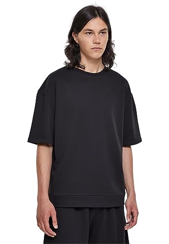 Urban Classics Herren Sweatshirt Oversized Short Sleeve Crew Black M von Urban Classics