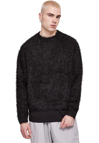 Urban Classics Herren TB6337-Feather Sweater Sweatshirt, Black, XXL Urban Classics Herren TB6337-Feather Sweater Sweatshirt, Black, XXL von Urban Classics