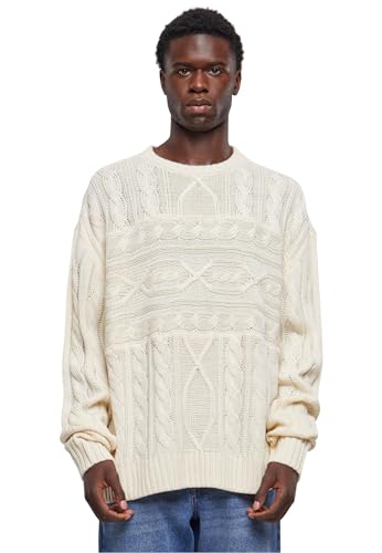 Urban Classics Herren Sweatshirt Set In Boxy Sweater Sand S von Urban Classics