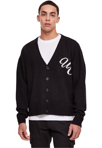 Urban Classics Herren Sweatshirt Initials Cardigan Black 4XL von Urban Classics