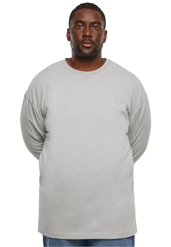 Urban Classics Herren T-Shirt Oversized Open Edge Longsleeve lightasphalt M von Urban Classics