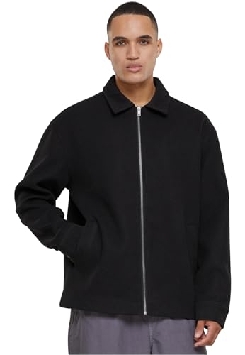 Urban Classics Herren TB6387-Basic Blouson Jacket Jacke, Black, L Urban Classics Herren TB6387-Basic Blouson Jacket Jacke, Black, L von Urban Classics
