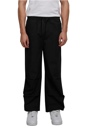 Urban Classics Herren Hose Wide Poplin Pants, lässige Hose mit Kordelzug für Männer, Loose Fit, Baumwolle Urban Classics Herren Hose Wide Poplin Pants, lässige Hose mit Kordelzug für Männer, Loose Fit, Baumwolle von Urban Classics