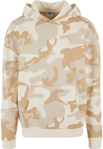 Urban Classics Herren Kapuzenpullover Easy Camo Hoody, lässiger Männer Hoodie im Camo-Muster, Oversized Fit, Streetwear Urban Classics Herren Kapuzenpullover Easy Camo Hoody, lässiger Männer Hoodie im Camo-Muster, Oversized Fit, Streetwear von Urban Classics