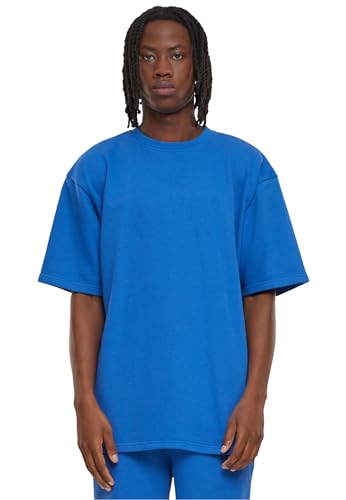 Urban Classics Herren TB6664-Light Terry Crew T-Shirt, royal, L Urban Classics Herren TB6664-Light Terry Crew T-Shirt, royal, L von Urban Classics