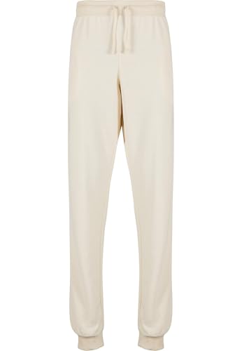 Urban Classics Herren TB6727-Light Terry Basic Sweatpants Hose, whitesand, 5XL von Urban Classics