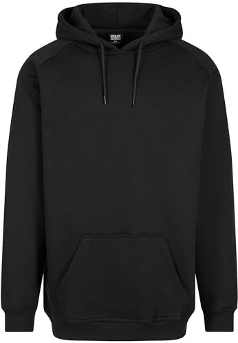 Urban Classics Herren lang Kapuzenpullover, Schwarz, M EU von Urban Classics