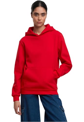 Urban Classics Herren Tb7431-ladies Loose Light Brushed Fleece Hoody Sweatshirt, Rot, L EU von Urban Classics