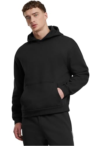 Urban Classics Oversized Light Brushed Fleece Hoody Black, XL von Urban Classics