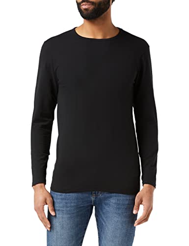 Urban Classics Herren Tb816-00007 Langarmshirt, Schwarz (Black 00007), XXL EU von Urban Classics