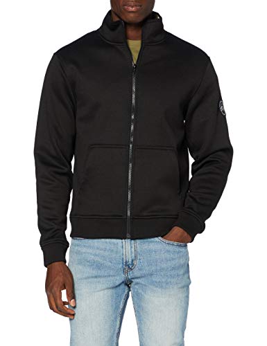 Urban Classics Herren TB3823-Teddy Bonded Zip Jacket Jacken, Charcoal, M von Urban Classics