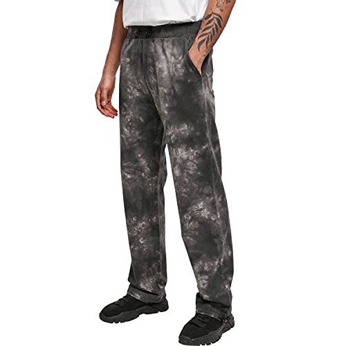 Urban Classics Herren TB4502-Tye Dyed Sweatpants Trainingshose, Blackbird, M von Urban Classics