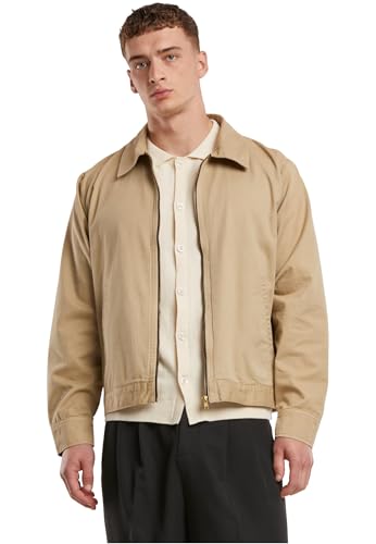 Urban Classics Herren Übergangsjacke Workwear Jacket, lässige Workwear Jacke mit Reißverschluss, Herren Freizeitjacke, Größen S - 5XL von Urban Classics