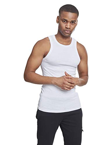 Urban Classics Herren Unterhemd, Weiß (white 220), XL von Urban Classics