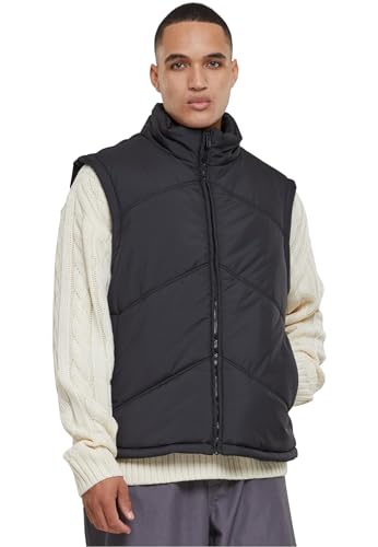 Urban Classics Herren TB6334-Arrow Puffer Vest Weste, Black, 4XL von Urban Classics