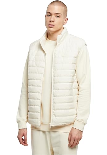 Urban Classics Herren TB6231-Light Bubble Vest Jacke, whitesand, 3XL von Urban Classics