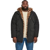 Urban Classics Herren Winterjacke Hooded Faux Fur Parka von Urban Classics