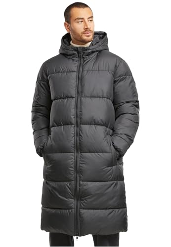 Urban Classics Mens Long Puffer Coat Black, 5XL von Urban Classics