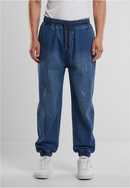 Urban Classics Jogg Denim Jeans blau in XXL von Urban Classics