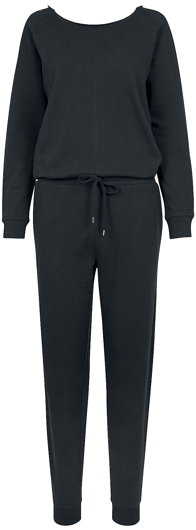 Urban Classics Jumpsuit - Ladies Long Sleeve Terry Jumpsuit - XS bis XL - für Damen - Größe M - schwarz Urban Classics Jumpsuit - Ladies Long Sleeve Terry Jumpsuit - XS bis XL - für Damen - Größe M - schwarz von Urban Classics