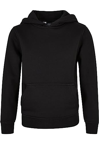 Urban Classics Jungen UCK1592-Boys Basic Sweat Hoody Kapuzenpullover, Black, 110/116 von Urban Classics