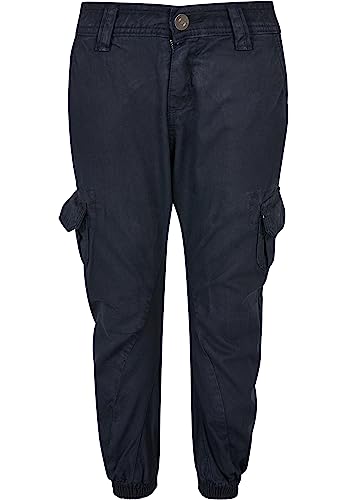 Urban Classics Jungen Boys Cargo Jogging Pants, Navy, 110/116 von Urban Classics