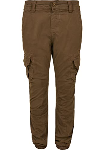 Urban Classics Jungen UCK1268-Boys Cargo Jogging Pants Trainingshose, Olive, 110/116 von Urban Classics