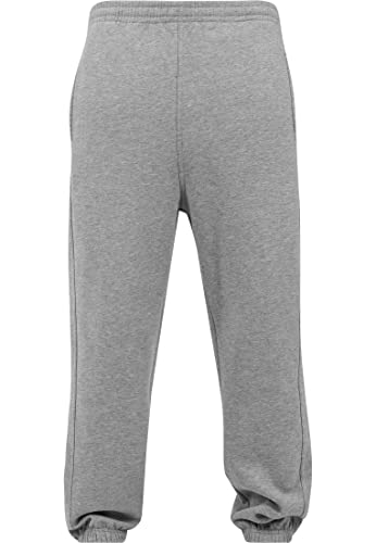 Urban Classics Jungen Boys Sweatpants Trainingshose, Grey, 110/116 von Urban Classics