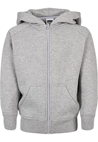 Urban Classics Jungen UCK014C-Boys Zip Hoody Kapuzenpullover, Grey, 122/128 von Urban Classics