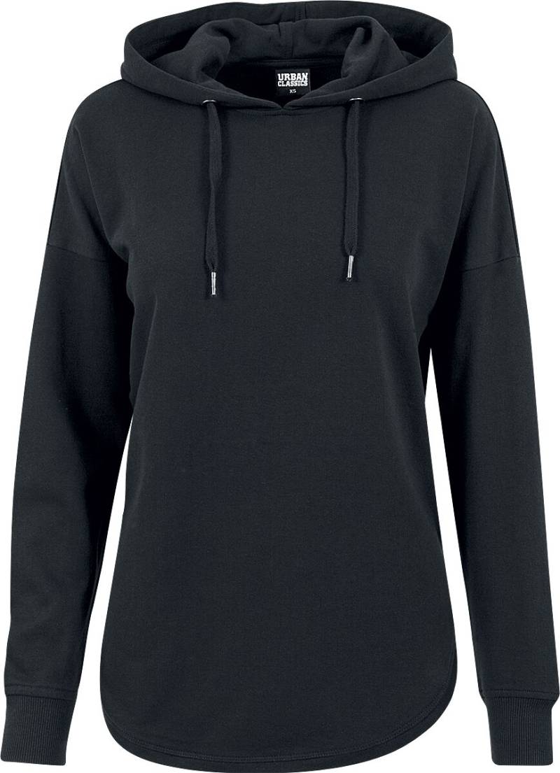 Urban Classics Kapuzenpullover - Ladies Oversized Terry Hoody - XS bis S - für Damen - Größe S - schwarz von Urban Classics