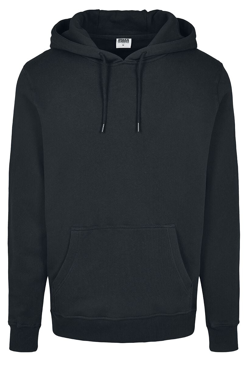 Urban Classics Kapuzenpullover - Organic Basic Hoody - S bis 5XL - für Männer - Größe XL - schwarz von Urban Classics