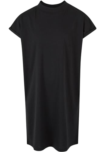 Urban Classics Kinder Kleid Girls Turtle Extended Shoulder Dress, Mädchen Kleid mit überschnittenen Schultern, erhältlich in vielen Farben, Größen 110/116-158/164 von Urban Classics