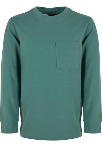 Urban Classics Kinder Sweatshirt Boys Heavy Oversized Pocket Longsleeve, Langarmshirt für Jungen, erhältlich in vielen Farben, Größen 110/116-158/164 von Urban Classics