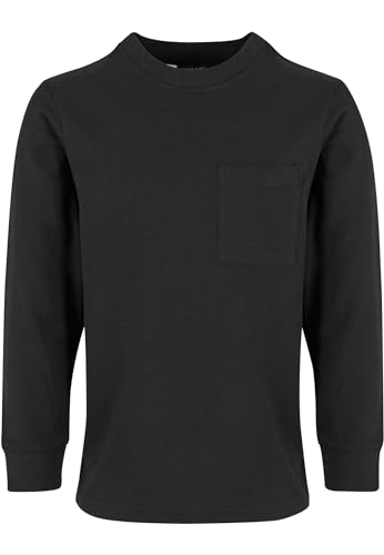 Urban Classics Kinder Sweatshirt Boys Heavy Oversized Pocket Longsleeve, Langarmshirt für Jungen, erhältlich in vielen Farben, Größen 110/116-158/164 von Urban Classics