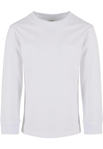 Urban Classics Kinder Sweatshirt Boys Heavy Oversized Pocket Longsleeve 2-Pack, Doppelpack Langarmshirt für Jungen, Größen 110/116-158/164 von Urban Classics