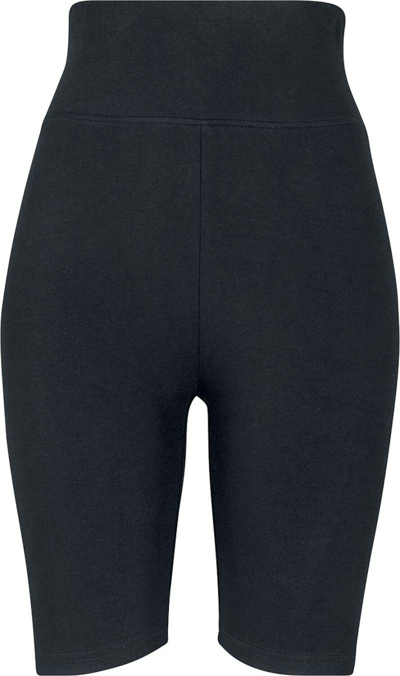 Urban Classics Ladies High Waist Cycle Shorts Short schwarz in L von Urban Classics