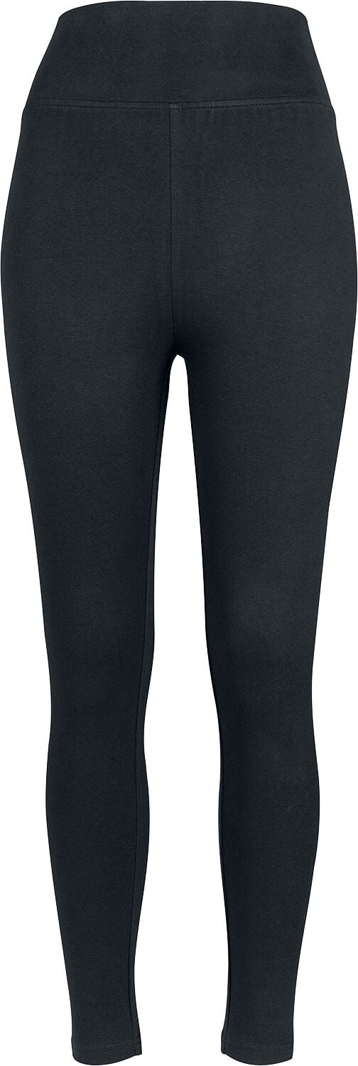 Urban Classics Ladies High Waist Jersey Leggings Leggings schwarz in XS von Urban Classics
