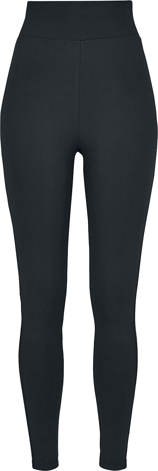 Urban Classics Ladies High Waist Leggings Leggings schwarz in XXL von Urban Classics